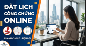 đặt lịch công chứng online